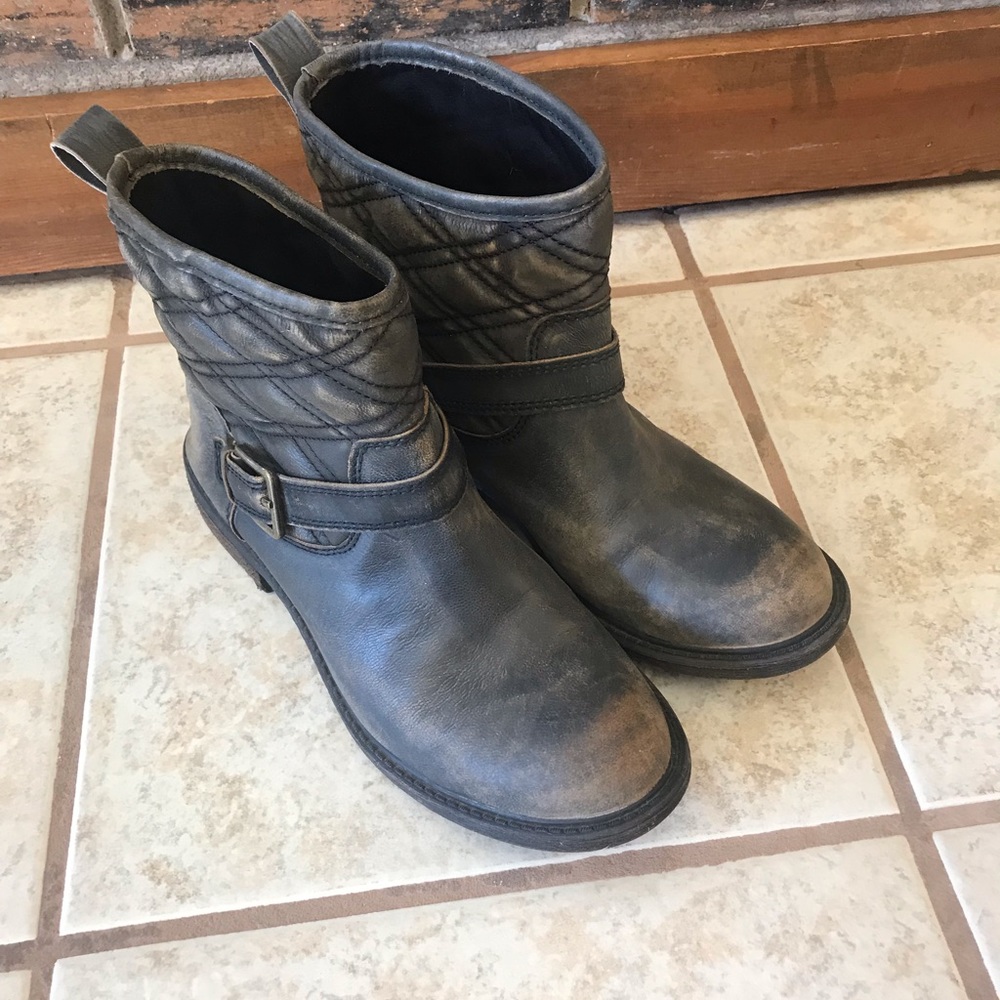 Lucky Brand leather ankle boots